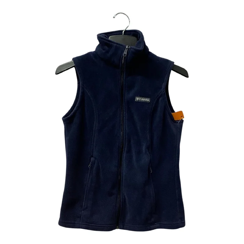 Vest Fleece By Columbia In Navy, Size:S Bohemian Men's Free