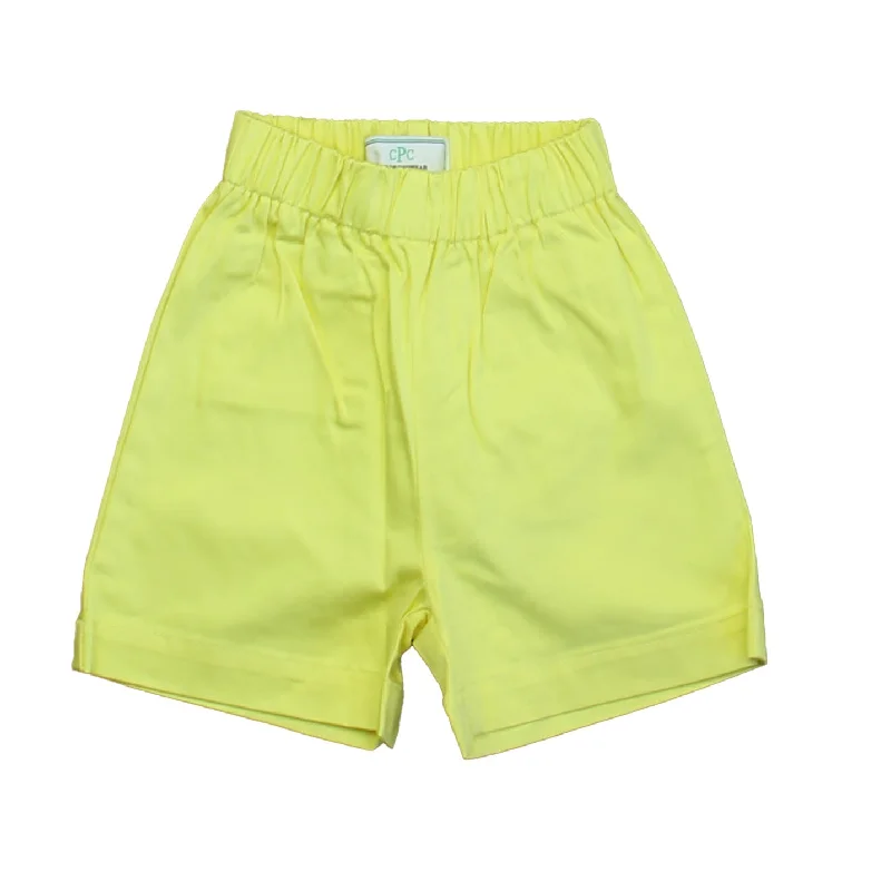 Classic Prep Boys Limelight Yellow Shorts Size: 9-12 Months Bold Men's Statement