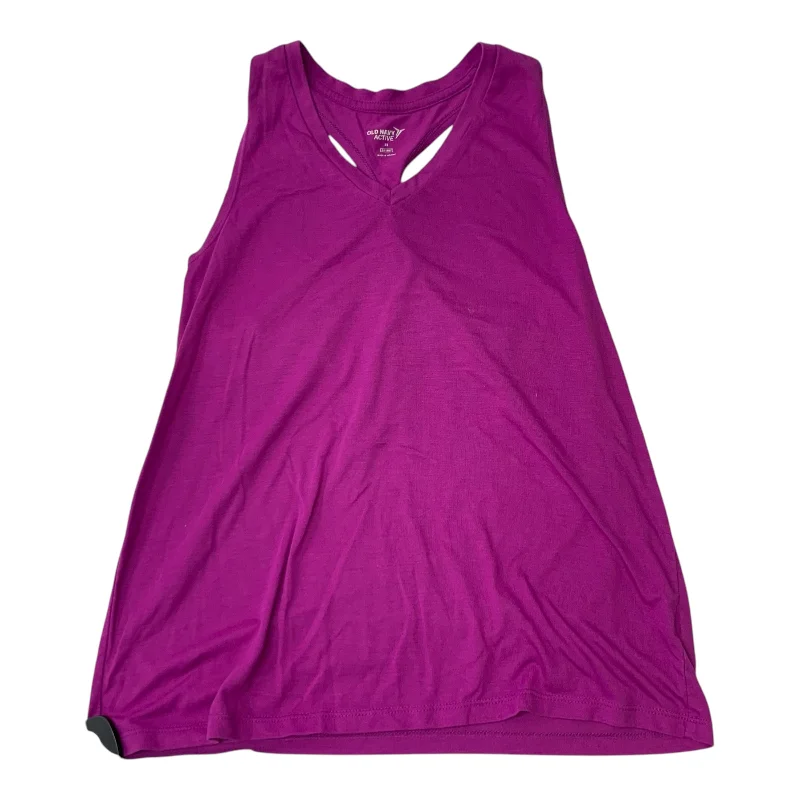 Athletic Tank Top By Old Navy In Purple, Size: Xs Bold Men's Statement