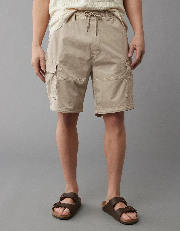 AE Flex 9" Relaxed Cargo Short Sporty Men's Athleisure 