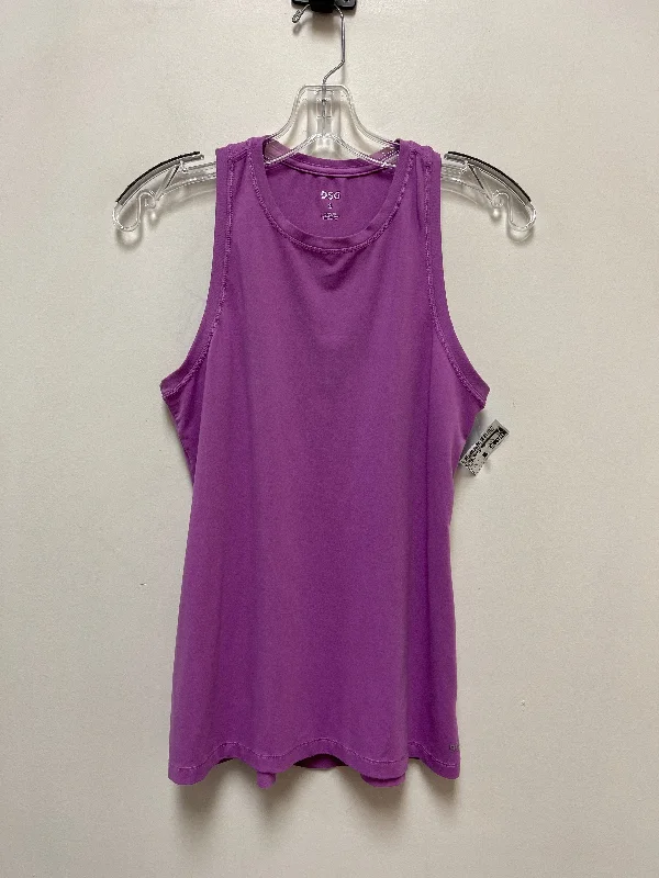 Athletic Tank Top By Dsg Outerwear In Purple, Size: S Refined Men's Velvet