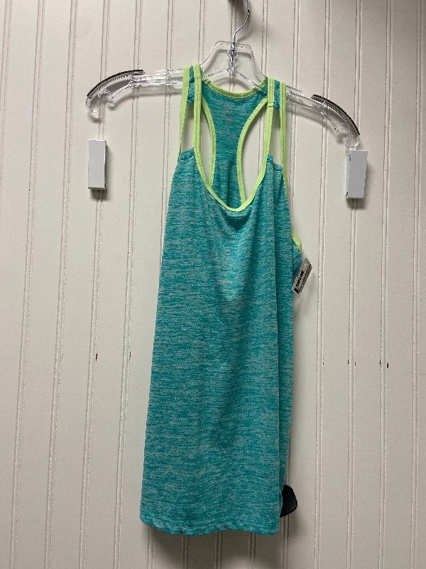 Athletic Tank Top By Layer 8 In Teal, Size: M Relaxed Men's Beach