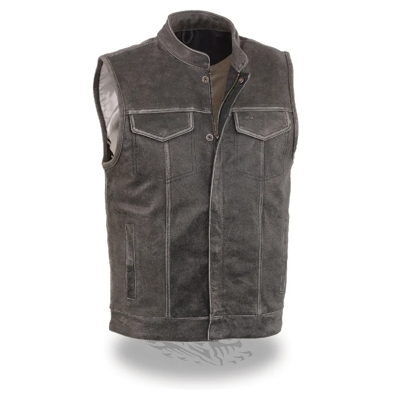 Men's Open Neck Club Style Vest Gym