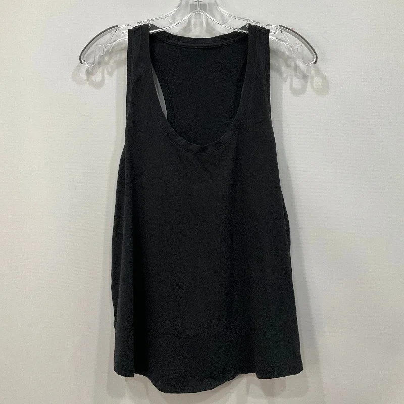 Athletic Tank Top By Lululemon In Black, Size: 12 Gym