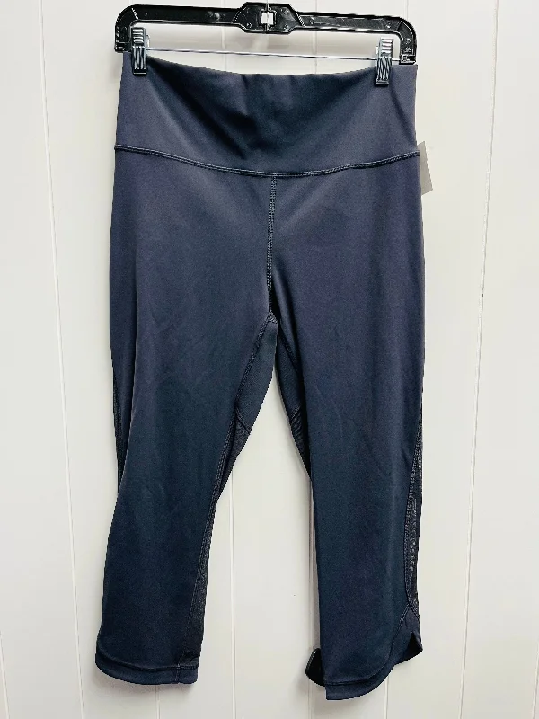 Athletic Leggings By Lululemon In Grey, Size: 10 Streetwear Style