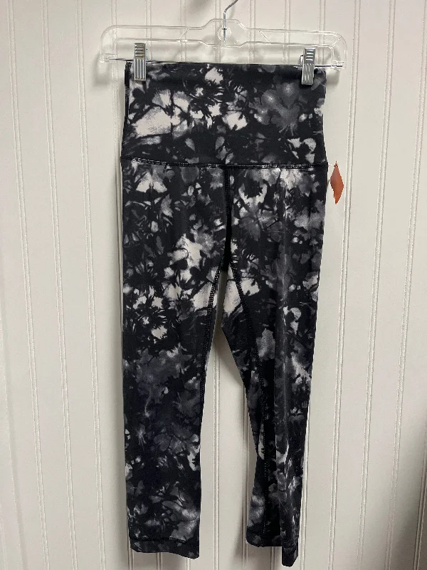 Athletic Leggings By Lululemon In Tie Dye Print, Size: S Laid