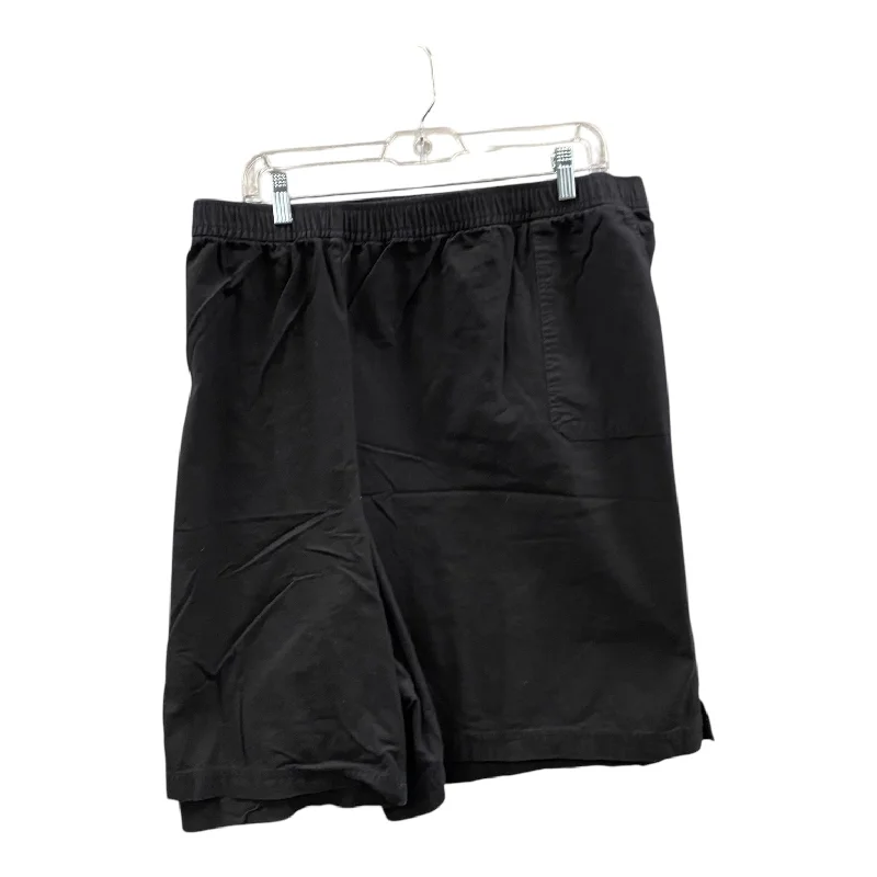 Shorts By Croft And Barrow In Black, Size:4X Traditional Men's Country