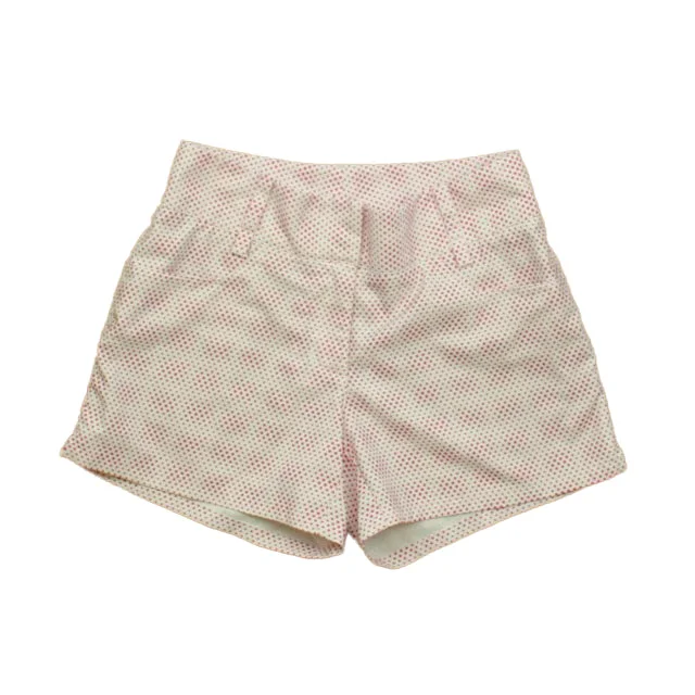 Adidas Girls Pink | White Athletic Shorts Stylish Men's Tropical 