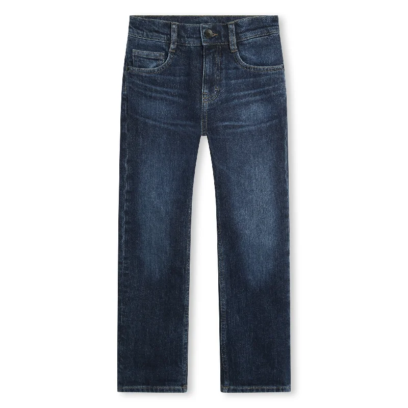 Blue Denim Jeans Trendy Men's Oversized