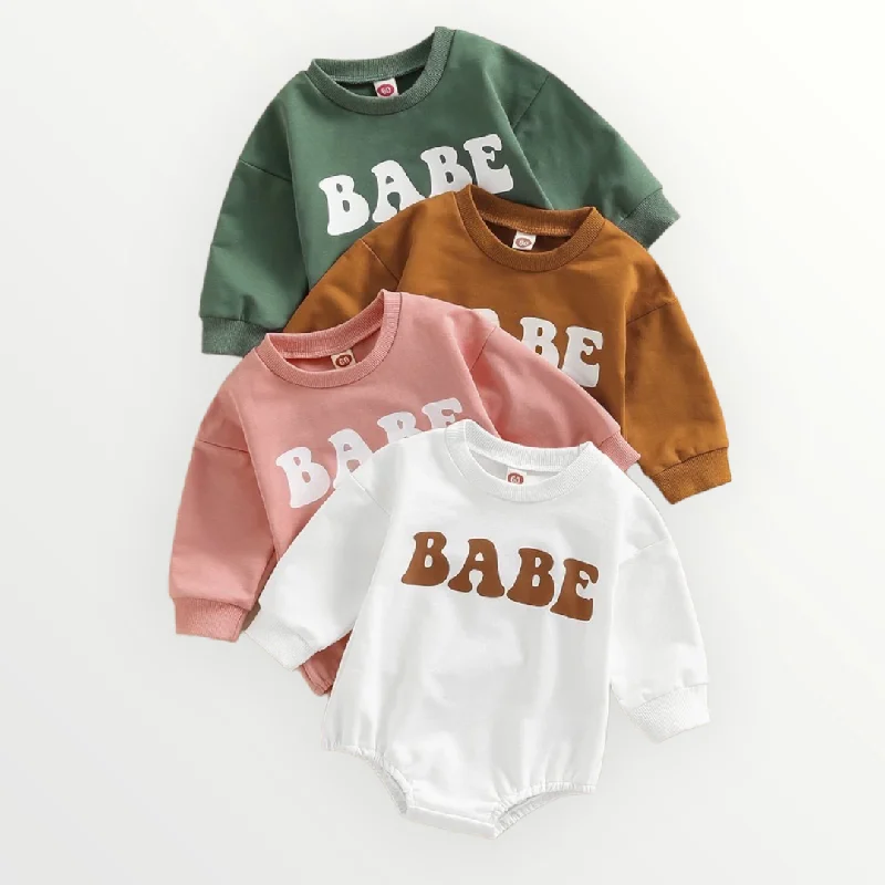 BABE | Sweatshirt Romper Casual Men's Short