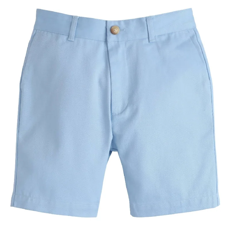 Boys Classic Short In Light Blue Modern Men's Geometric