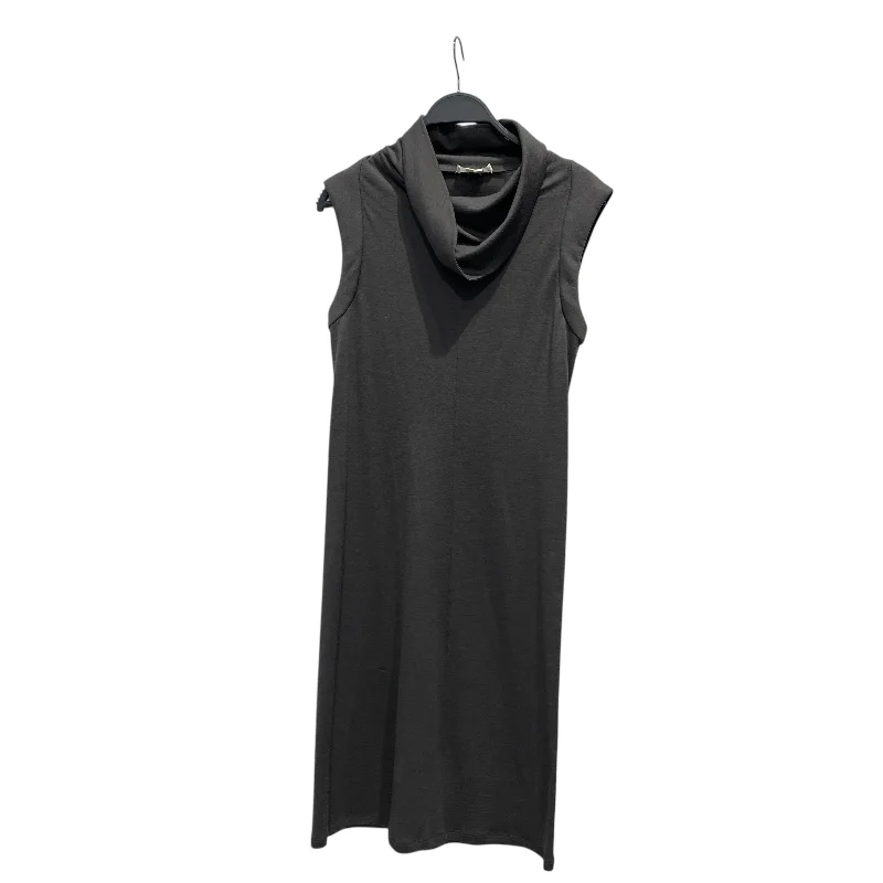 Helmut Lang/Dress/S/Wool/GRY/GREY SLEEVELESS WOOL DRESS Trendy Men's Bucket