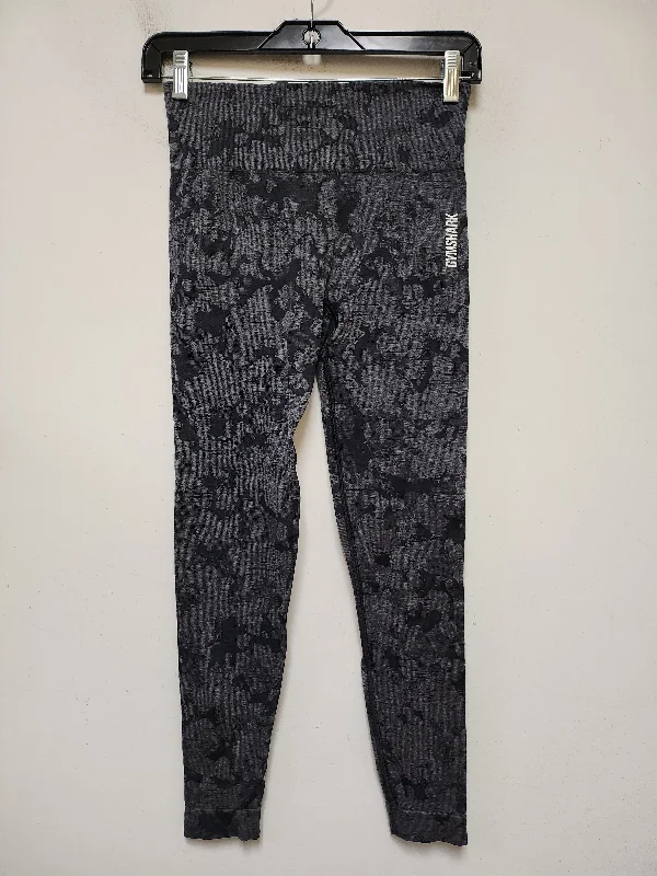 Athletic Leggings By Gym Shark In Grey, Size: S Lumberjack