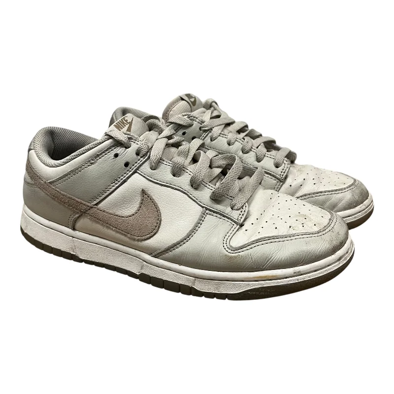 NIKE/Low-Sneakers/US 9.5/Leather/WHT/Dunk SE Low Phantom Khaki Trendy Men's Bucket