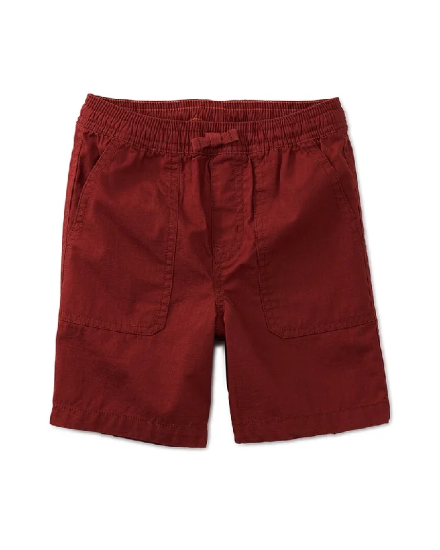 Tea Collection Ripstop Short Polished Men's Satin