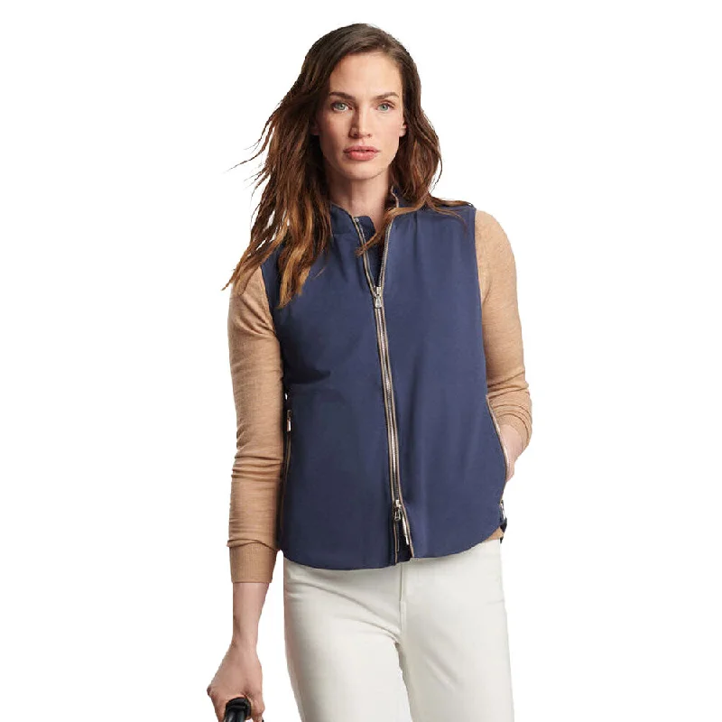 Peter Millar Women's Surge Full-Zip Vest - Navy Vacation