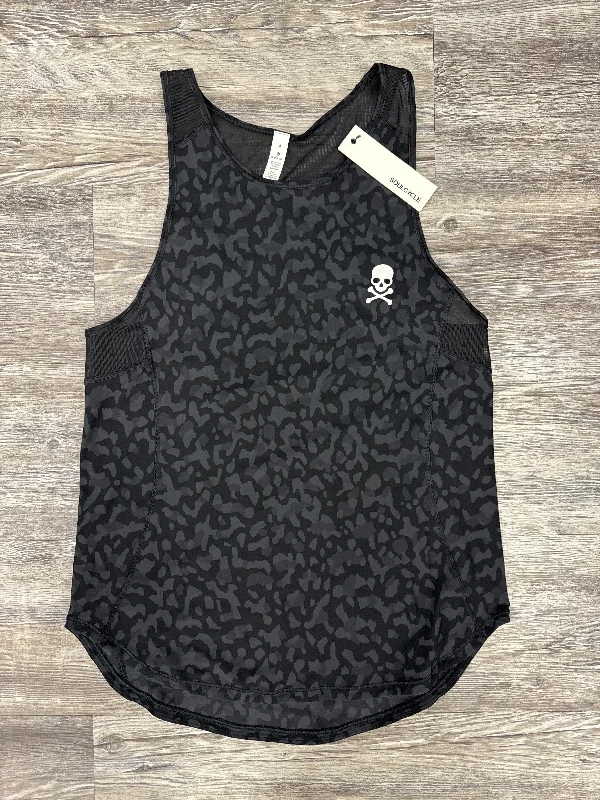 Athletic Tank Top By Lululemon In Animal Print, Size: 4 Gym