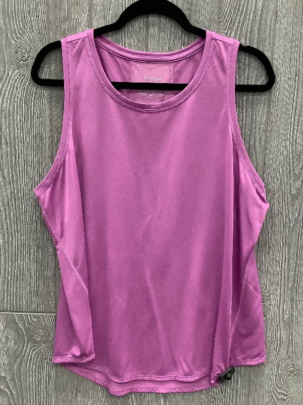 Athletic Tank Top By Tek Gear In Purple, Size: Xxl Rugged Men's Outdoor 