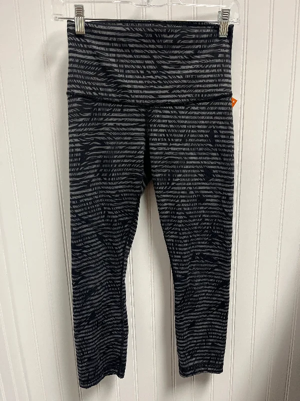 Athletic Leggings By Lululemon In Striped Pattern, Size: S Modern Men's Tech