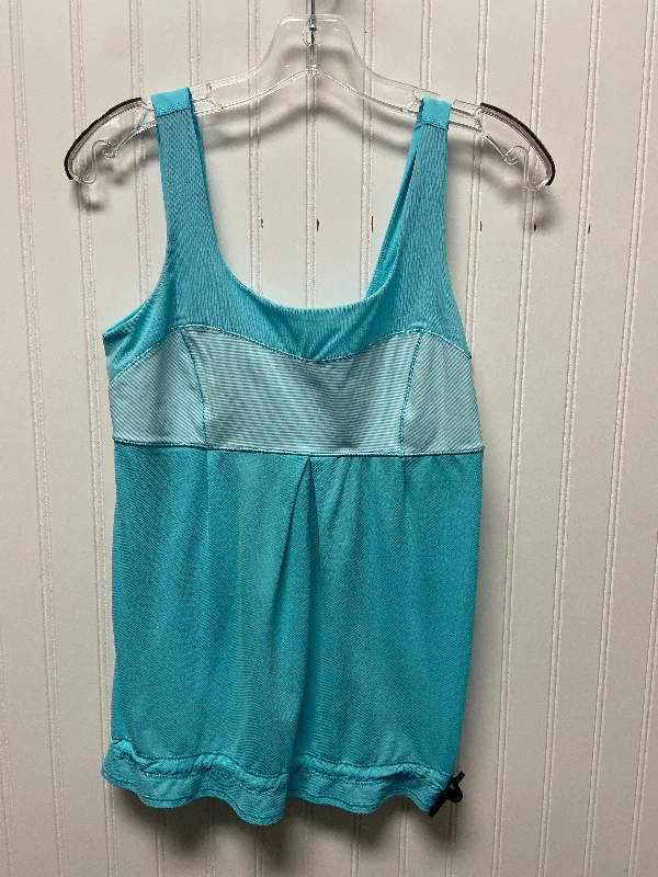 Athletic Tank Top By Lululemon In Aqua, Size: M Sophisticated Men's French