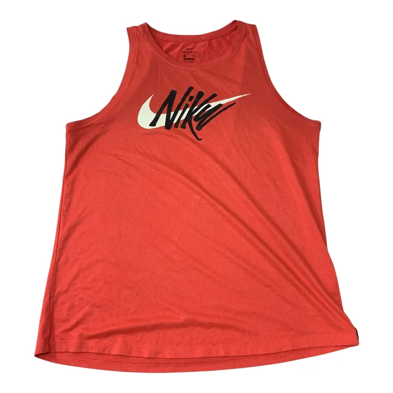 Athletic Tank Top By Nike Apparel In Pink, Size: M Elegant Men's Cashmere