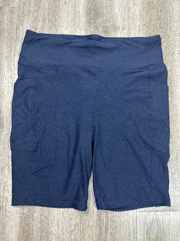 Athletic Shorts By Lularoe In Navy, Size: 1x Elegant Men's Cashmere