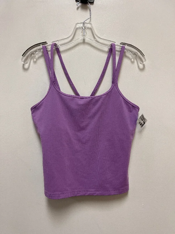 Athletic Tank Top By Under Armour In Purple, Size: M Bold Men's Animal