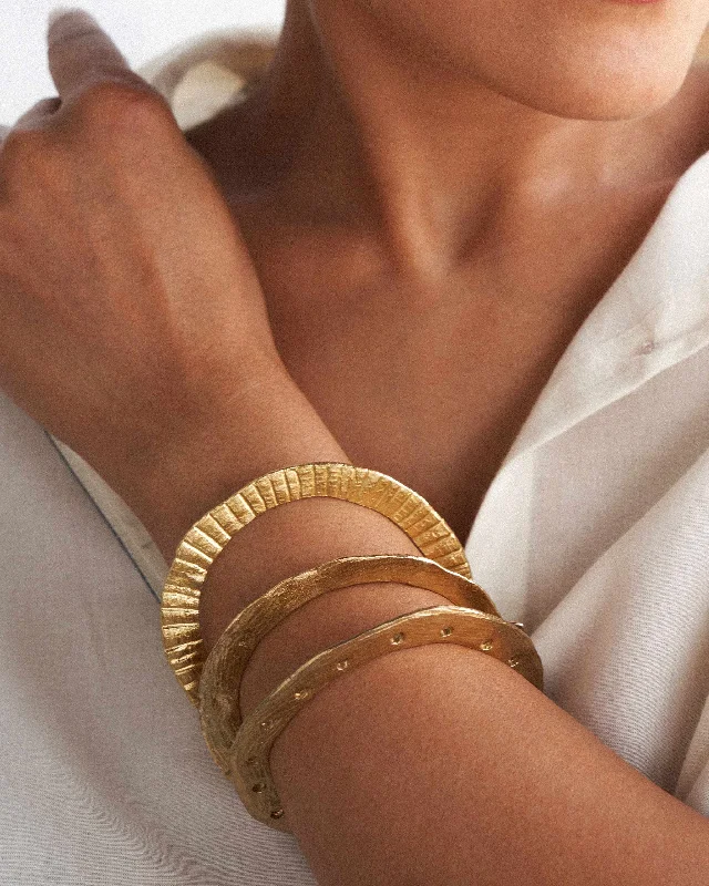 Shaba Bangles - Brass Dynamic Men's Glow