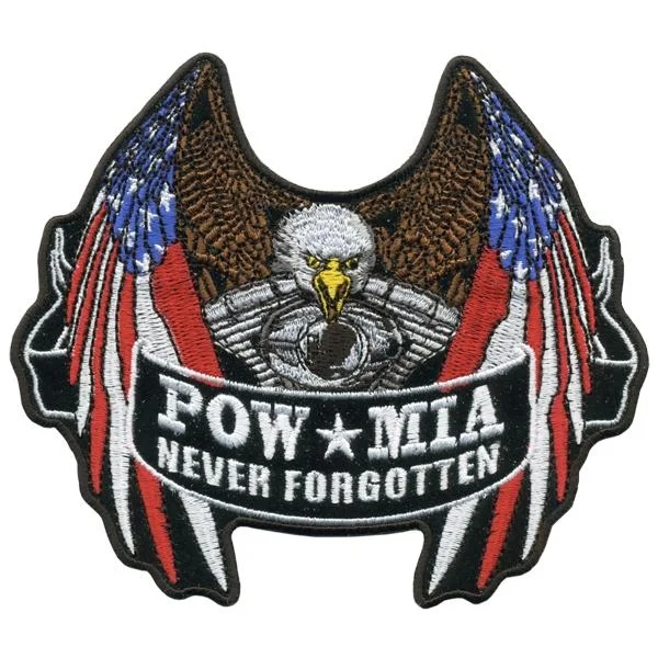 POW*MIA Flag Eagle Patch Dapper Men's Bow