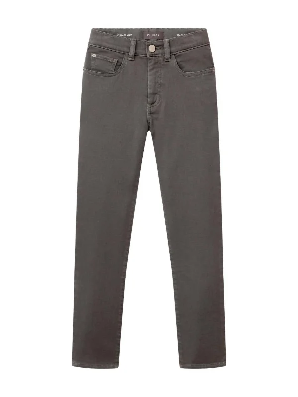 Boy's Brady Slim Jeans In Moss Gray Hip Men's Urban