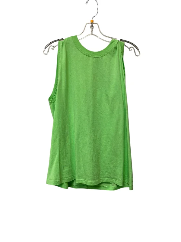 Athletic Tank Top By Lululemon In Green, Size: 8 Refined Men's European