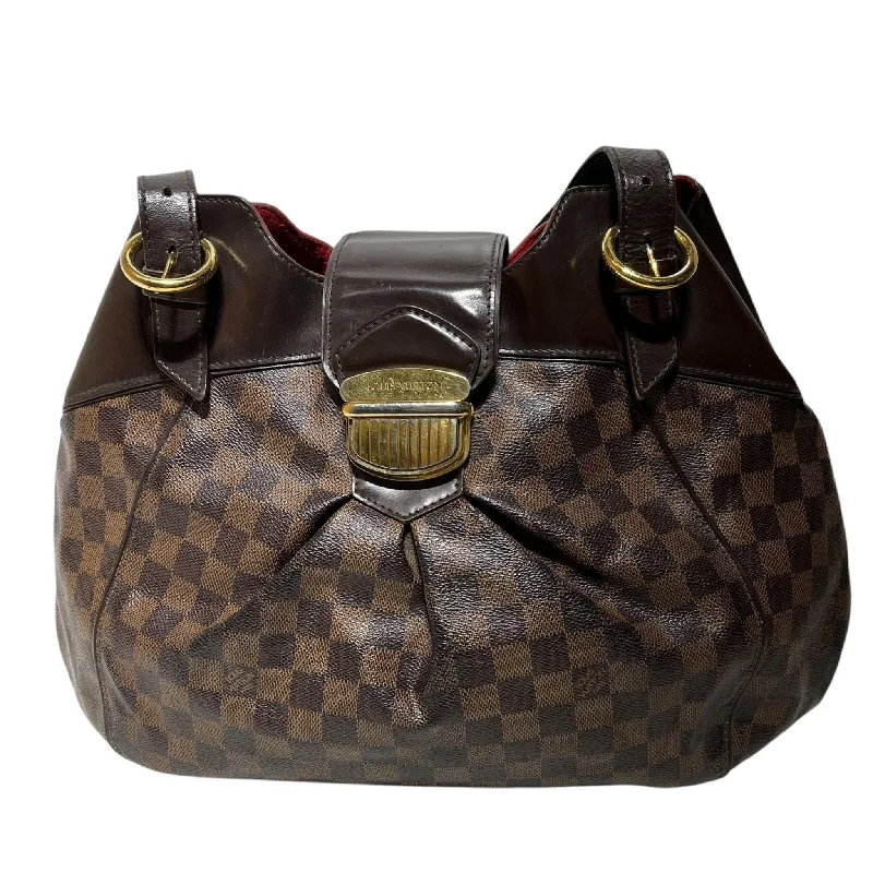 LOUIS VUITTON/Hand Bag/Monogram/Leather/BRW/damier ebene sistina Preppy Men's College