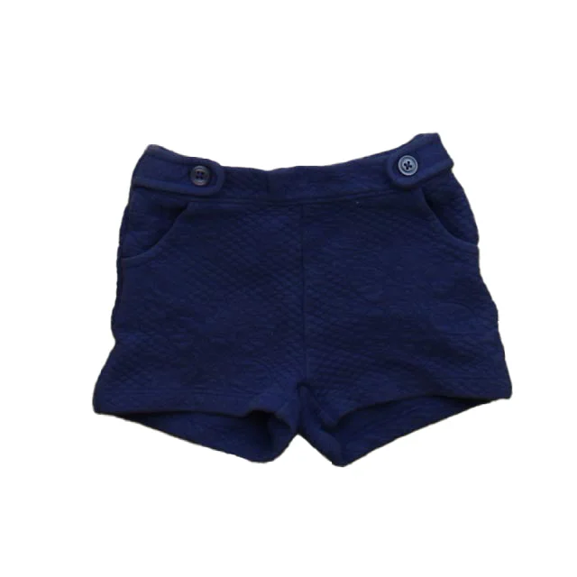 Janie and Jack Girls Blue Shorts Artistic Men's Hand