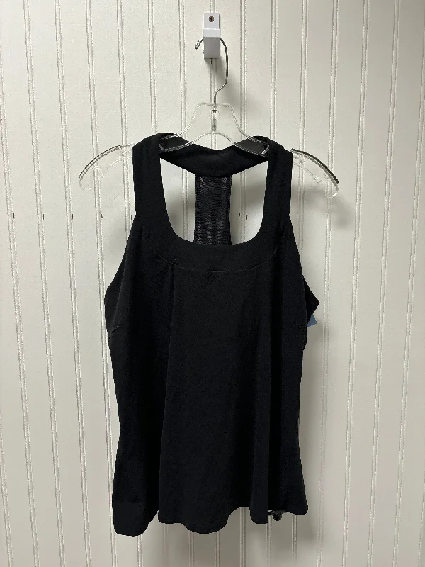 Athletic Tank Top By Lululemon In Black, Size: Xl Practical Men's Quick