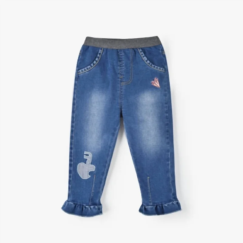 Girls Tara Jeans In Blue Modern Men's 