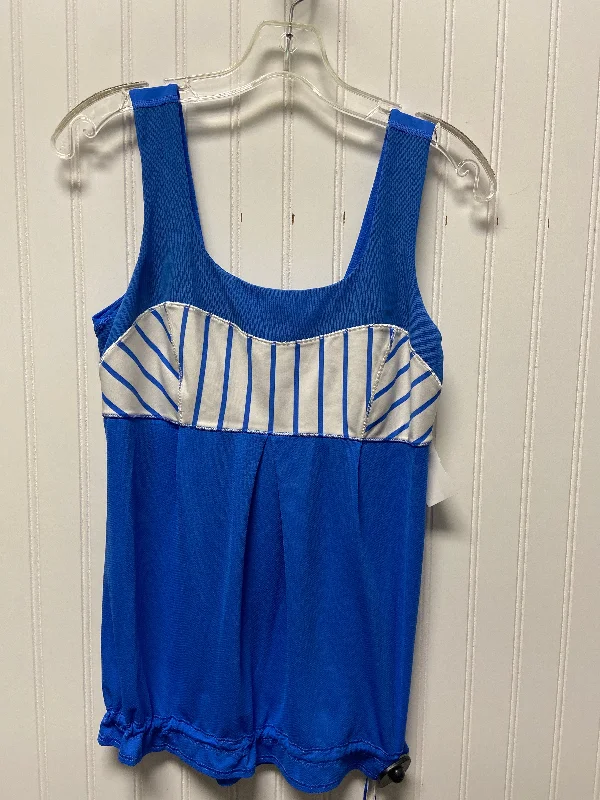 Athletic Tank Top By Lululemon In Blue, Size: M Casual Men's Japanese 