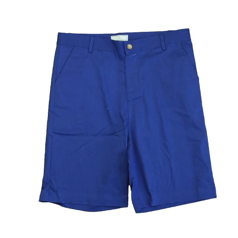 Classic Prep Boys Bright Navy Shorts Size: 6-14 Years Casual Men's Short