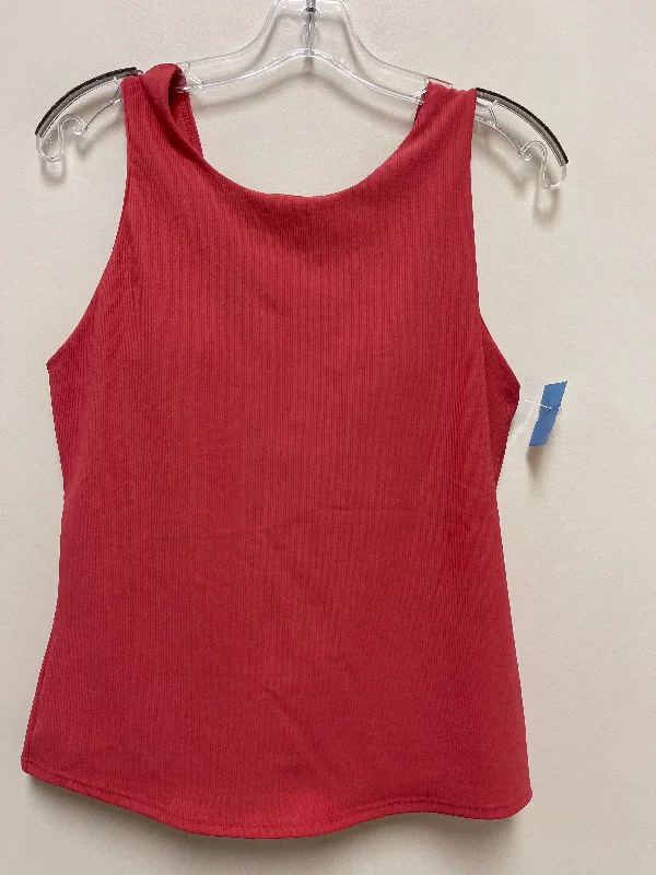 Athletic Tank Top By 32 Degrees In Pink, Size: M Vacation