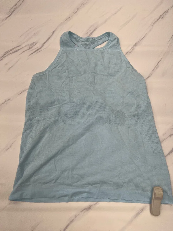 Athletic Tank Top By Lululemon In Blue, Size: 12 Monochromatic All