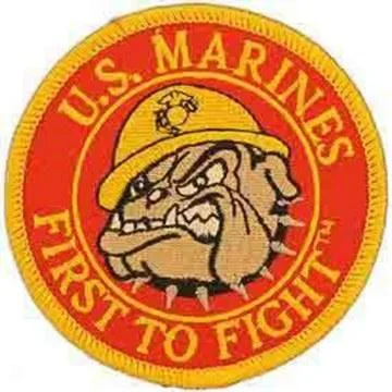 USMC Bulldog Logo Masculine Men's 