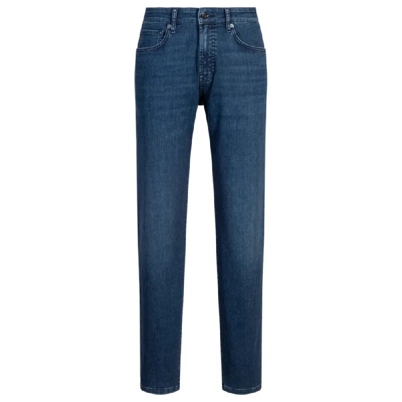 Maine regular-fit jeans in blue soft-motion denim Beach