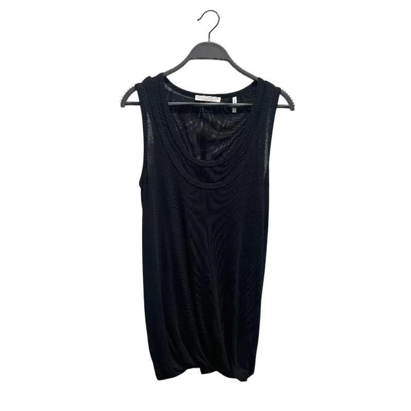 Helmut Lang/SS Cut & Sew/L/Cotton/BLK/helmut lang tank Casual Men's Loose