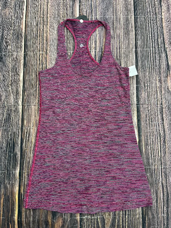 Athletic Tank Top By Lululemon In Pink, Size: S Adventure