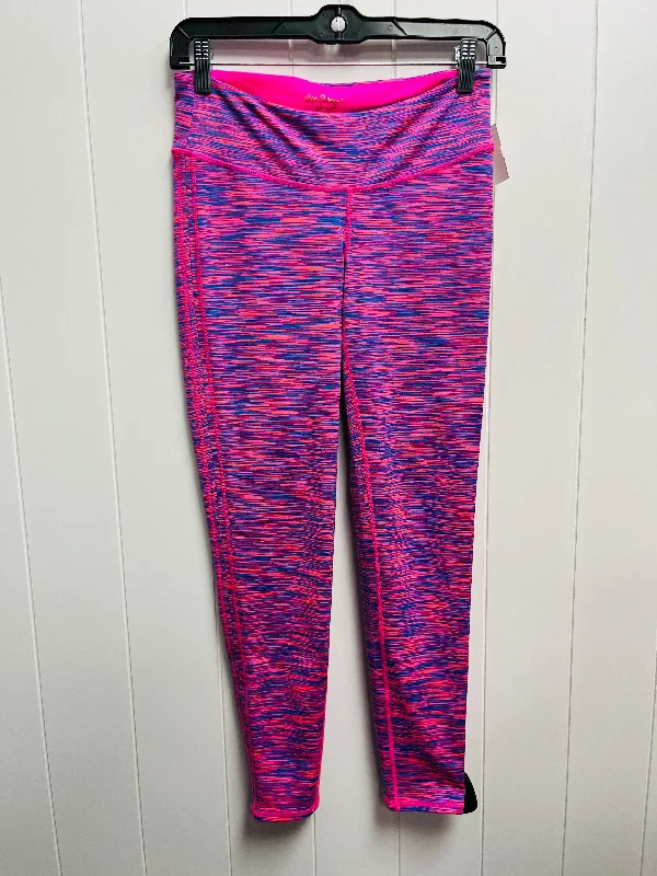 Blue & Pink Pants Leggings Lilly Pulitzer, Size S Modern Men's Tech