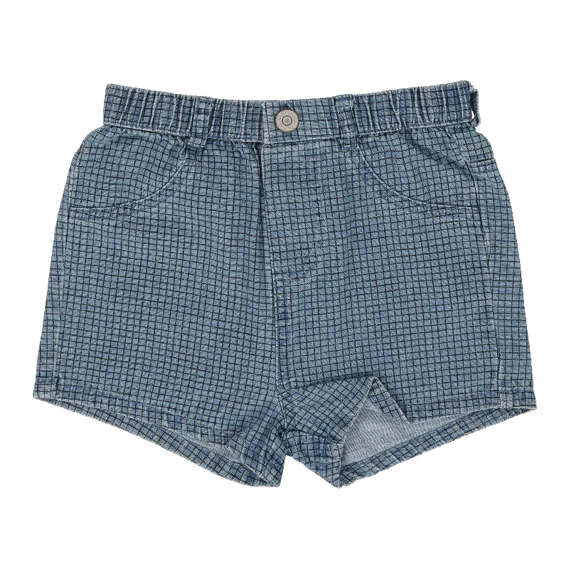 ANALOGIE DENIM CHECKED SHORTS Hip Men's Urban